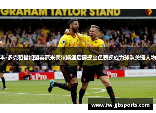 本·多克租借加盟英冠米德尔斯堡后展现出色表现成为球队关键人物